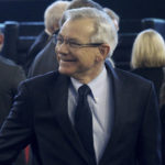 
              FILE - U.S. Rep. David Schweikert, R-Ariz., shown at Chase Field in Phoenix in this Jan. 7, 2022 file photo, greets people at an Arizona Chamber of Commerce and Industry event. Schweikert is seeking his seventh term in Congress and faces Democrat Jevin Hodge in November's election. (AP Photo/Bob Christie)
            
