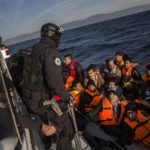 
              FILE - Members of the Frontex, European Border Protection Agency, from Portugal rescue 56 people, who were lost in an open sea as they try to approach on a dinghy the Greek island of Lesbos, on Dec. 8, 2015. A much-anticipated report made public Thursday Oct. 13, 2022 by the European Union's anti-fraud watchdog into the alleged involvement of the EU border agency Frontex in the illegal pushbacks of migrants from Greece to Turkey has concluded that agency employees were involved in covering up such incidents in violation of peoples' "fundamental rights." (AP Photo/Santi Palacios, File)
            