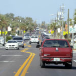 
              Motorists drive along a section of Panama City, Fla., Tuesday, Oct. 11, 2022, four years after the Panhandle city was heavily damaged by Hurricane Michael in 2018. Officials from the city are advising leaders in southwest Florida after that region was badly damaged by Hurricane Ian. (AP Photo/Jay Reeves)
            