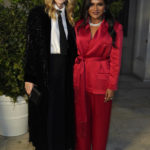 
              Laura Dern, left, and Mindy Kaling arrive at the Ralph Lauren Spring 2023 Fashion Experience on Thursday, Oct. 13, 2022, at The Huntington in Pasadena, Calif. (AP Photo/Chris Pizzello)
            