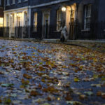 
              Fallen leaves lie in Downing Street in London, Thursday, Nov. 17, 2022. Just three weeks after taking office, British Prime Minister Rishi Sunak faces the challenge of balancing the nation's budget while helping millions of people slammed by a cost-of-living crisis. Treasury chief Jeremy Hunt will deliver the government's plan for tackling a sputtering economy in a speech to the House of Commons on Thursday. (AP Photo/Alastair Grant)
            