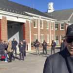 
              President Joe Biden talks with reporters during a visit on Thanksgiving Day to the Nantucket Fire Department in Nantucket, Mass., Thursday, Nov. 24, 2022. (AP Photo/Susan Walsh)
            