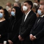 
              FILE - From left, Ukrainian lawmakers Olena Khomenko, Maria Mezentseva, Melitopol Mayor Ivan Fedorov and lawmaker Rustem Umerov attend an Easter vigil ceremony presided over by Pope Francis, in St. Peter's Basilica at the Vatican, on April 16, 2022. Fedorov, 34, is one of over 50 local leaders who have spent time in Russian captivity since the war began on Feb. 24 in an attempt to subdue towns and cities under Moscow's control. Like many others, he said he was pressured into collaborating with the invaders. (AP Photo/Alessandra Tarantino, File)
            