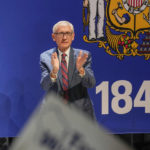 
              Wisconsin Gov. Tony Evers walks on stage Wednesday, Nov. 9, 2022, in Madison, Wis to make his acceptance speech after beating businessman Tim Michels in Tuesday's governorship election. (AP Photo/Andy Manis)
            