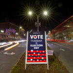 
              A sign reminds residents to do their civic duty on Election Day, Tuesday, Nov. 8, 2022, in Lewiston, Maine. (AP Photo/Robert F. Bukaty)
            