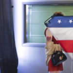 
              Harlow Livingston votes at Mississippi Boulevard Christian Church in Memphis, Tenn., on Election Day, Tuesday, Nov. 8, 2022. (Patrick Lantrip/Daily Memphian via AP)
            