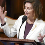 
              House Speaker Nancy Pelosi of Calif., speaks on the House floor at the Capitol in Washington Thursday, Nov. 17, 2022. (AP Photo/Carolyn Kaster)
            