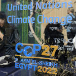 
              The logo for COP27 is displayed at the U.N. Climate Summit, Thursday, Nov. 10, 2022, in Sharm el-Sheikh, Egypt. (AP Photo/Peter Dejong)
            