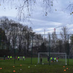 
              Children play soccer as smoke rises from chimneys of coal-fired power plant Detmarovice near Ostrava, Czech Republic, Thursday, Nov. 10, 2022. High energy prices linked to Russia's war in Ukraine have paved the way for coal’s comeback, endangering climate goals and threatening health from increased pollution. (AP Photo/Petr David Josek)
            