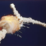 
              FILE - The space shuttle Challenger is destroyed shortly after lifting off from Kennedy Space Center, Fla., Tuesday, Jan. 28, 1986. All seven crew members died in the explosion, which was blamed on faulty o-rings in the shuttle's booster rockets. On Thursday, Nov. 10, 2022, NASA announced that a large section of the destroyed spacecraft has been found buried in sand at the bottom of the Atlantic, more than three decades after the tragedy that killed a schoolteacher and six others. (AP Photo/Bruce Weaver, File)
            
