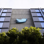 
              The Twitter logo is seen at the social media company's headquarters in San Francisco on Friday, Nov. 11, 2022. (Stephen Lam/San Francisco Chronicle via AP)
            