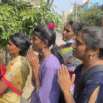 
              Visa seekers gather to pray at the Sri Lakshmi Visa Ganapathy Temple in Chennai, a city on the southern coast of India on Nov. 28, 2022. These "visa temples" can be found in almost any Indian city with a U.S. consulate. They have surged in popularity because of a belief popularized on social media that those who pray there will not just get their visa, but will enjoy a smooth, stress-free path to getting it. (AP Photo/Deepa Bharath)
            