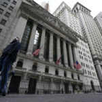 
              The New York Stock Exchange is seen in New York, Thursday, Feb. 24, 2022. Markets are opening mostly higher on Wall Street Friday after a wild ride a day earlier. The S&P 500 added 0.4% in the early going, following even bigger gains in Europe. (AP Photo/Seth Wenig)
            