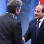 
              U.S. Secretary of State Antony Blinken meets with Egyptian President Abdel Fattah al-Sisi during the US-Africa Leaders Summit, Wednesday, Dec. 14, 2022 in Washington. (Mandel Ngan/Pool via AP)
            