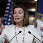 
              Speaker of the House Nancy Pelosi, D-Calif., updates reporters as Congress moves urgently to head off a looming U.S. rail strike, during a news conference at the Capitol in Washington, Thursday, Dec. 1, 2022. (AP Photo/J. Scott Applewhite)
            
