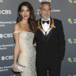 
              2022 Kennedy Center Honoree George Clooney and his wife, Amal Clooney, arrive at the Kennedy Center Honors on Sunday, Dec. 4, 2022, at The Kennedy Center in Washington. (Photo by Greg Allen/Invision/AP)
            