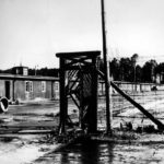 
              This undated photo from 1945 shows the Nazi concentration camp Stutthof in Sztutowo, Poland. On Tuesday, Dec. 20, 2022, a German court convicted the 97-year-old woman Irmgard Furchner of being an accessory to more than 10,000 murders for her role as a secretary to the SS commander of the Nazis' Stutthof concentration camp during World War II. (Stutthof Museum Archive via AP)
            