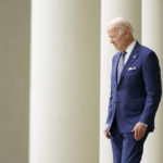 
              FILE - President Joe Biden arrives to speak in the Rose Garden of the White House in Washington, Friday, May 13, 2022. Biden is expected to discuss the prospect of another campaign with those closest to him when he departs Washington for a Christmas vacation. (AP Photo/Andrew Harnik, File)
            