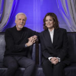 
              Director James Cameron, left, and Sigourney Weaver pose for a photo to promote the film "Avatar: The Way of Water" in London, Sunday, Dec. 4, 2022. (Photo by Vianney Le Caer/Invision/AP)
            