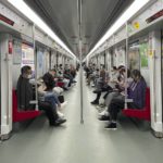 
              Residents ride public transport in the district of Haizhu as pandemic restrictions are eased in southern China's Guangzhou province, Thursday, Dec. 1, 2022. More Chinese cities eased some anti-virus restrictions as police patrolled their streets to head off protests Thursday while the ruling Communist Party prepared for the high-profile funeral of late leader Jiang Zemin. (AP Photo)
            