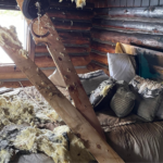 John Curley's Cabin Bedroom post-fire. (Courtesy of John Curley)