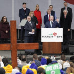 
              Rep. Steve Scalise, R-La., speaks during the March for Life rally, Friday, Jan. 20, 2023, in Washington. (AP Photo/Patrick Semansky)
            