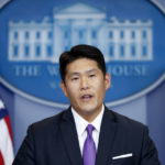 FILE - Then-Principal Associate Deputy Attorney General Robert Hur speaks during a press briefing at the White House in Washington, July 27, 2017. Hur, the former Trump-appointed U.S. attorney in Maryland, will lead the investigation, taking over from the top Justice Department prosecutor in Chicago, John Lausch, who was earlier assigned by the department to investigate the matter and who recommended to Garland last week that a special counsel be appointed. Hur is to begin his work soon. (AP Photo/Alex Brandon, File)