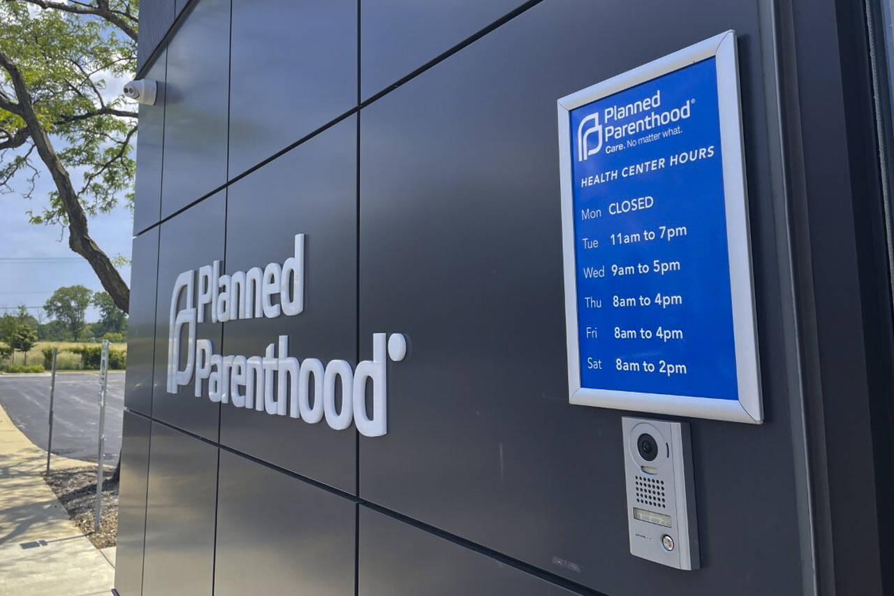 FILE - A Planned Parenthood health center is shown in Waukegan, Ill., June 28, 2022. Illinois senat...