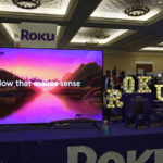 
              A Roku TV is on display during the Pepcom Digital Experience before the start of the CES tech show, Wednesday, Jan. 4, 2023, in Las Vegas. (AP Photo/John Locher)
            