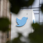 
              FILE - A sign at Twitter headquarters is shown in San Francisco, Dec. 8, 2022. New research shows climate misinformation has been flourishing on Twitter since Elon Musk purchased the platform last year. (AP Photo/Jeff Chiu, File)
            