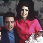 
              FILE -Elvis Presley poses with wife Priscilla and daughter Lisa Marie, in a room at Baptist hospital in Memphis, Tenn., on Feb. 5, 1968.  Lisa Marie Presley, a singer, Elvis’ only daughter and a dedicated keeper of her father’s legacy, died Thursday, Jan. 12, 2023 after being hospitalized for a medical emergency. (AP Photo/File)
            