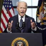 
              FILE - President Joe Biden speaks from the Treaty Room in the White House on April 14, 2021, about the withdrawal of the remainder of U.S. troops from Afghanistan. (AP Photo/Andrew Harnik, Pool, File)
            