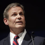 
              FILE - Tennessee Gov. Bill Lee delivers his inaugural address in War Memorial Auditorium, on Jan. 19, 2019, in Nashville, Tenn. The Tennessee Department of Correction has fired its longtime top attorney and another employee following an independent report on failures within the state's lethal injection system. Debbie Inglis, the deputy commissioner and general counsel, and Kelly Young, the inspector general, received notices of “expiration of your executive service appointment” on Dec. 27, 2022, according to documents obtained by The Associated Press through public records requests. Though officials gave no reasons for the firings, Lee’s office has previously said without elaborating that two individuals were let go in connection with the report’s findings. (AP Photo/Mark Humphrey, File)
            
