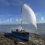 
              A recently arrived rustic boat sits on the shore, Wednesday, Jan. 4, 2023, in Islamorada, Fla. More than 500 Cuban immigrants have come ashore in the Florida Keys since the weekend, the latest in a large and increasing number who are fleeing the communist island. (AP Photo/Wilfredo Lee)
            