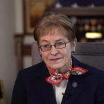 U.S. Rep. Marcy Kaptur, D-Ohio, is interviewed, Friday, Dec. 9, 2022, in Toledo, Ohio. When the new Congress convenes on Tuesday, Rep. Kaptur will become the longest-serving woman in its history. First elected to Congress in 1982, Kaptur will set the mark for the longest tenure by a woman in the House or Senate, surpassing former Sen. Barbara Mikulski, a Maryland Democrat who retired at the end of 2017. (AP Photo/Carlos Osorio)