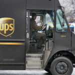 
              A United Parcel Service driver makes deliveries at the Mount Lebanon Shops in Mount Lebanon, Pa., Monday, Jan. 23, 2023. On Thursday, the Commerce Department issues its first of three estimates of how the U.S. economy performed in the fourth quarter of 2022.(AP Photo/Gene J. Puskar)
            