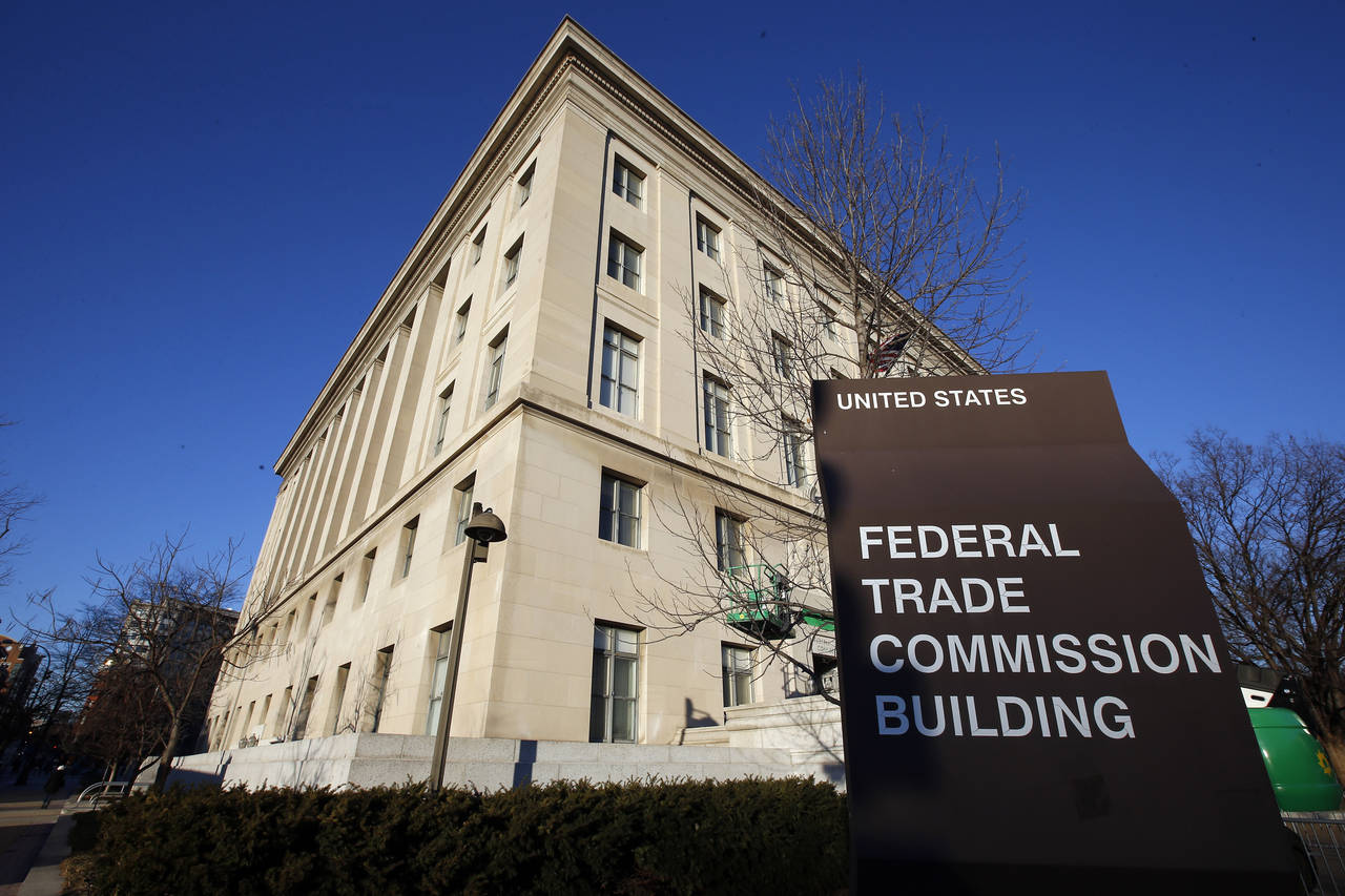 FILE - The Federal Trade Commission building in Washington is pictured on Jan. 28, 2015. The Federa...