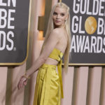 
              Anya Taylor-Joy arrives at the 80th annual Golden Globe Awards at the Beverly Hilton Hotel on Tuesday, Jan. 10, 2023, in Beverly Hills, Calif. (Photo by Jordan Strauss/Invision/AP)
            