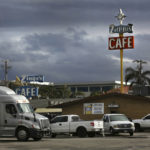 
              Established long ago, Zingos Cafe, located off Buck Owen Boulevard and is shown in Bakersfield, Calif., where U.S. House of Representative Kevin McCarthy is a 4th generation resident for the 23rd district, Thursday, Jan. 5, 2023. (AP Photo/Gary Kazanjian)
            