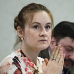 
              FILE - Russian national Maria Butina attends a meeting on human rights at the State Duma in Moscow, Russia, Friday, Nov. 22, 2019. (AP Photo/Pavel Golovkin, File)
            