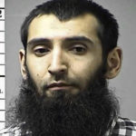 
              FILE - This undated file photo provided by the St. Charles County Department of Corrections in St. Charles, Mo., shows Sayfullo Saipov. Saipov, an Islamic extremist who killed eight in a New York bike path attack was convicted of federal crimes on Thursday, Jan. 26, 2023, and could face the death penalty. (St. Charles County, Mo., Department of Corrections/KMOV via AP, File)
            