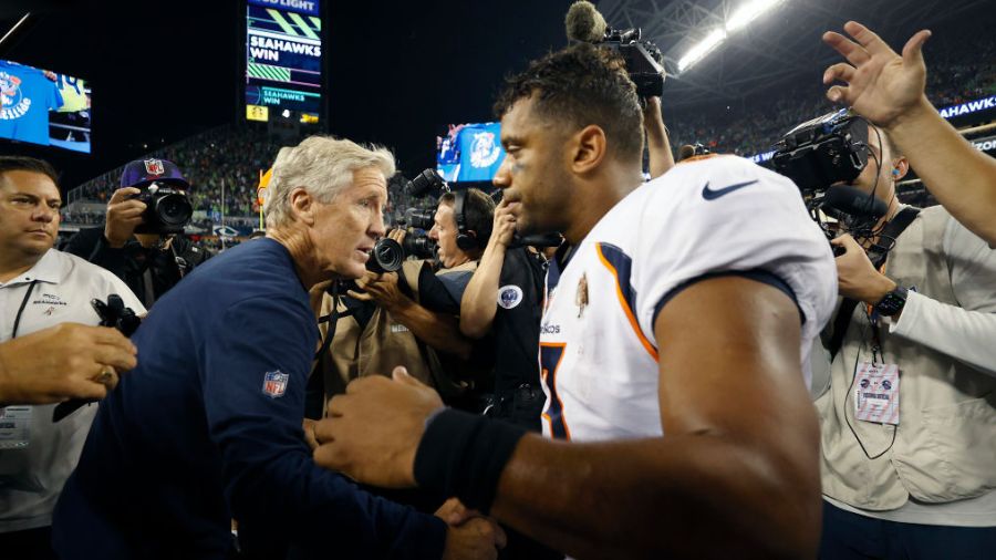 Russell Wilson Denies Report He Wanted Pete Carroll, John