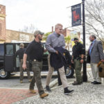 
              Alex Murdaugh is escorted into the the Colleton County Courthouse in Walterboro, S.C., before the start of his double murder trial, Monday, Feb. 27, 2023. The 54-year-old attorney is standing trial on two counts of murder in the shootings of his wife and son at their Colleton County, S.C., home and hunting lodge on June 7, 2021. (Jeff Blake/The State via AP, Pool)
            
