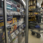 
              Pharmaceutical items are kept locked in a glass cabinet at a Gristedes supermarket, Tuesday Jan. 31, 2023, in New York. Increasingly, retailers are locking up more products or increasing the number of security guards at their stores to curtail theft. (AP Photo/Bebeto Matthews)
            