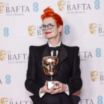 
              Costume designer Sandy Powell poses for photographers after winning the Fellowship Award at the 76th British Academy Film Awards, BAFTA's, in London, Sunday, Feb. 19, 2023 (Photo by Vianney Le Caer/Invision/AP)
            