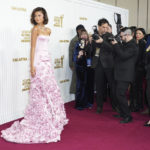 
              Zendaya arrives at the 29th annual Screen Actors Guild Awards on Sunday, Feb. 26, 2023, at the Fairmont Century Plaza in Los Angeles. (Photo by Jordan Strauss/Invision/AP)
            