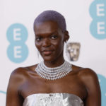 
              Sheila Atim poses for photographers upon arrival at the 76th British Academy Film Awards, BAFTA's, in London, Sunday, Feb. 19, 2023 (Photo by Vianney Le Caer/Invision/AP)
            