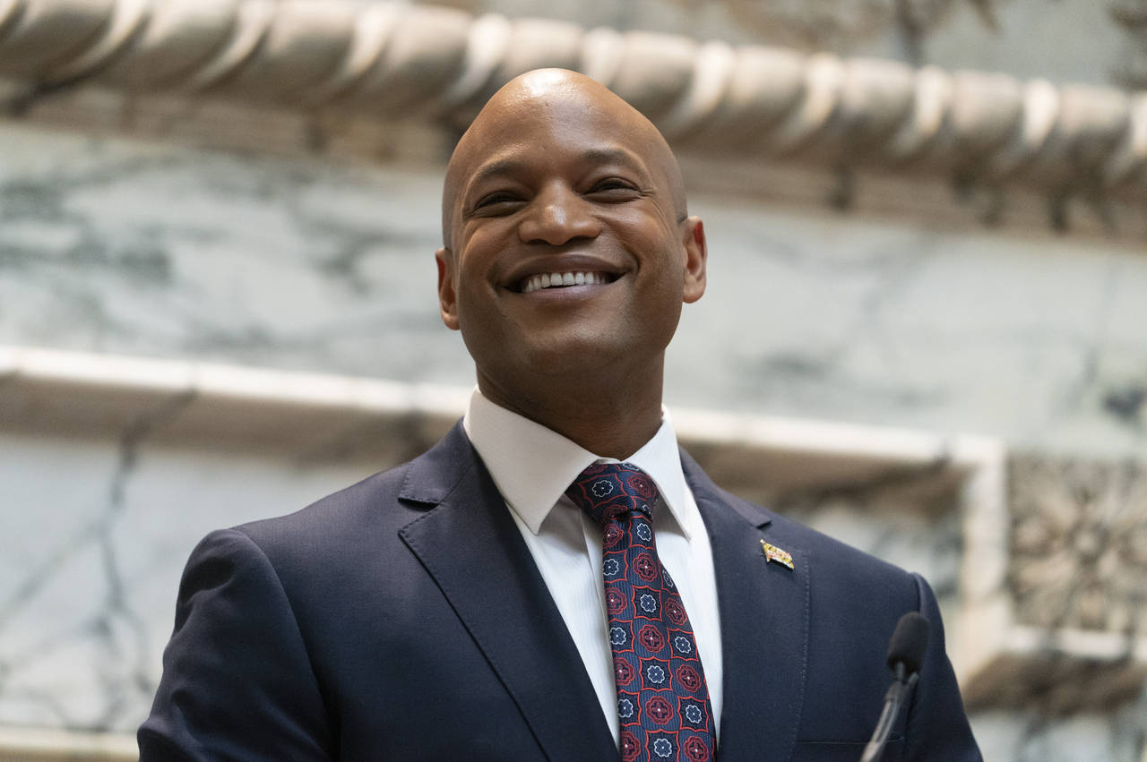 Maryland Gov Wes Moore emphasizes public service in speech