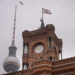 
              The Berlin TV Tower, left, and the Rotes Rathaus townhall are pictured in Berlin, Monday, Feb. 13, 2023. Germany’s conservative Christian Democrats on Monday celebrated their victory in a Berlin state election re-run made necessary by serious voting glitches in 2021. The party said the result shows it can appeal to voters in urban areas with center-right policies that include tough talk on immigration. (Monika Skolimowska/dpa/dpa via AP)
            
