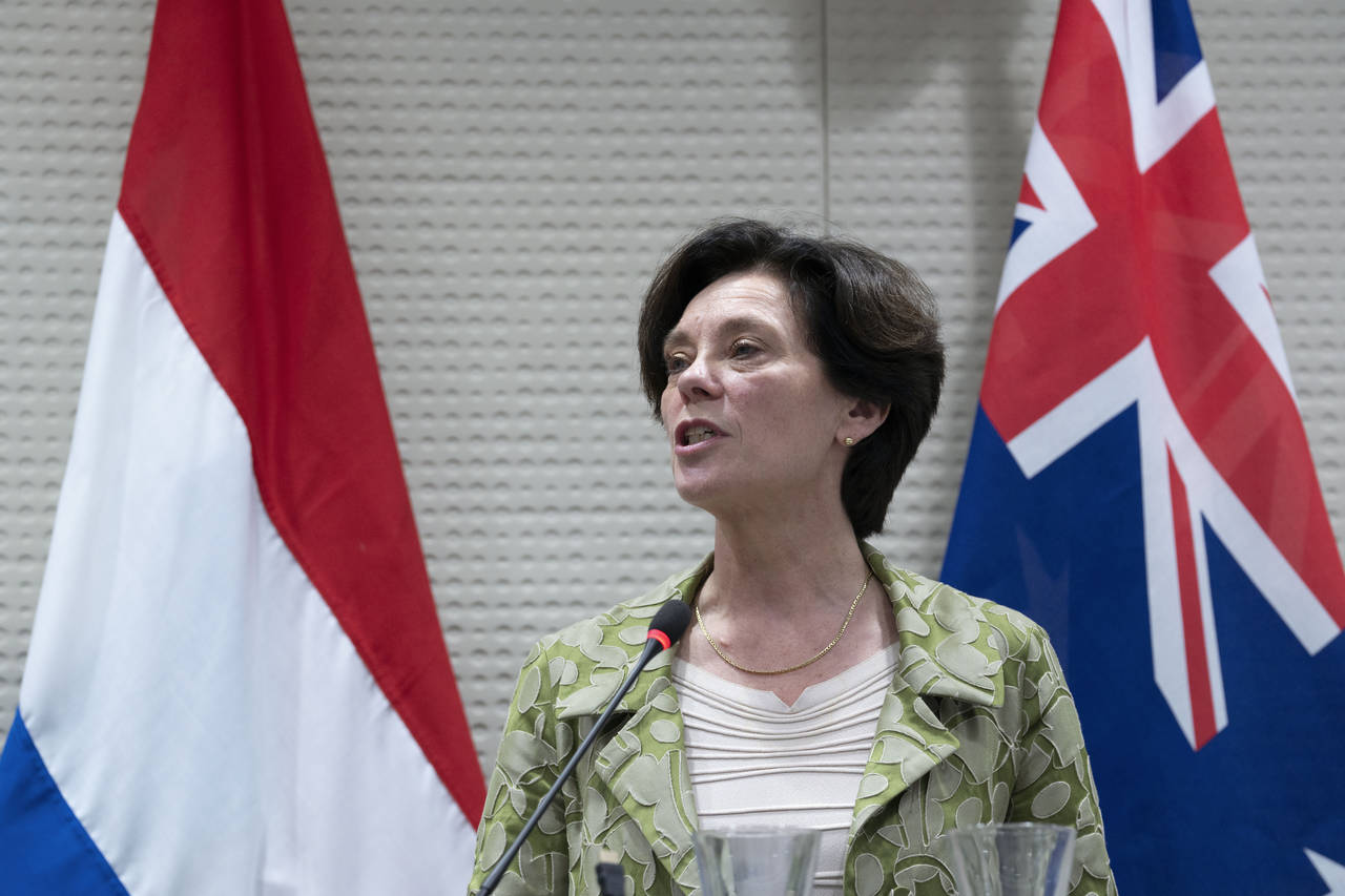 Prosecutor Digna van Boetzelaer of the Netherlands announced the suspension of the investigation du...